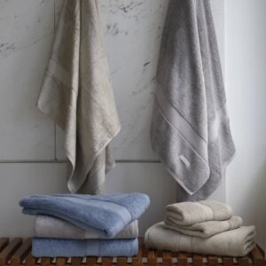 JUEGO DE TOALLA  HILO PEINADO